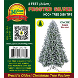 8ft Frosted Silver Fir